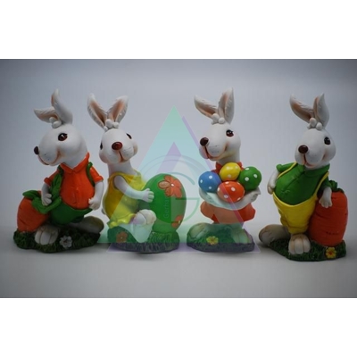 Veľkonočná dekorácia zajačik a iné Jarné ozdoby